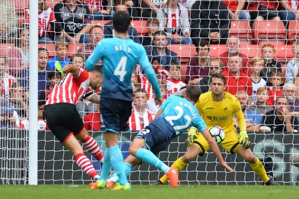 El Southampton quiere reencontrarse con la victoria y volver a sumar de tres en tres. AFP