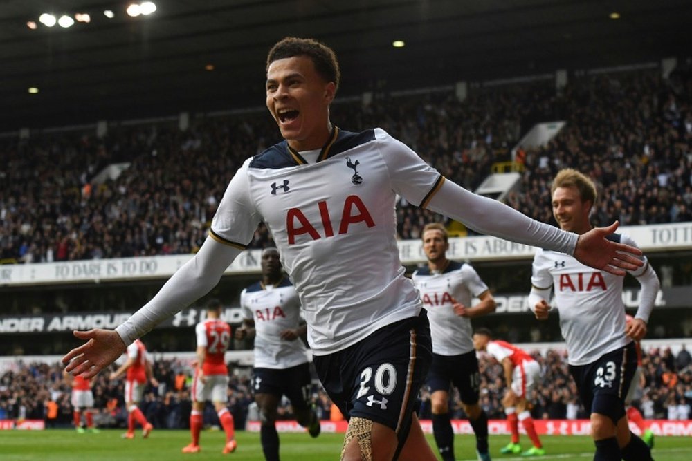There have been reports that Alli is negotiating a new deal at Spurs. AFP