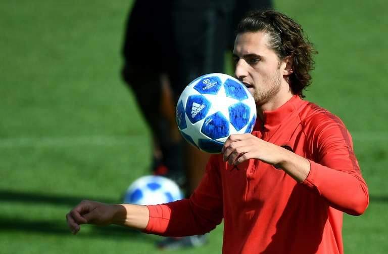 Rabiot could play for Inter Milan next season. AFP