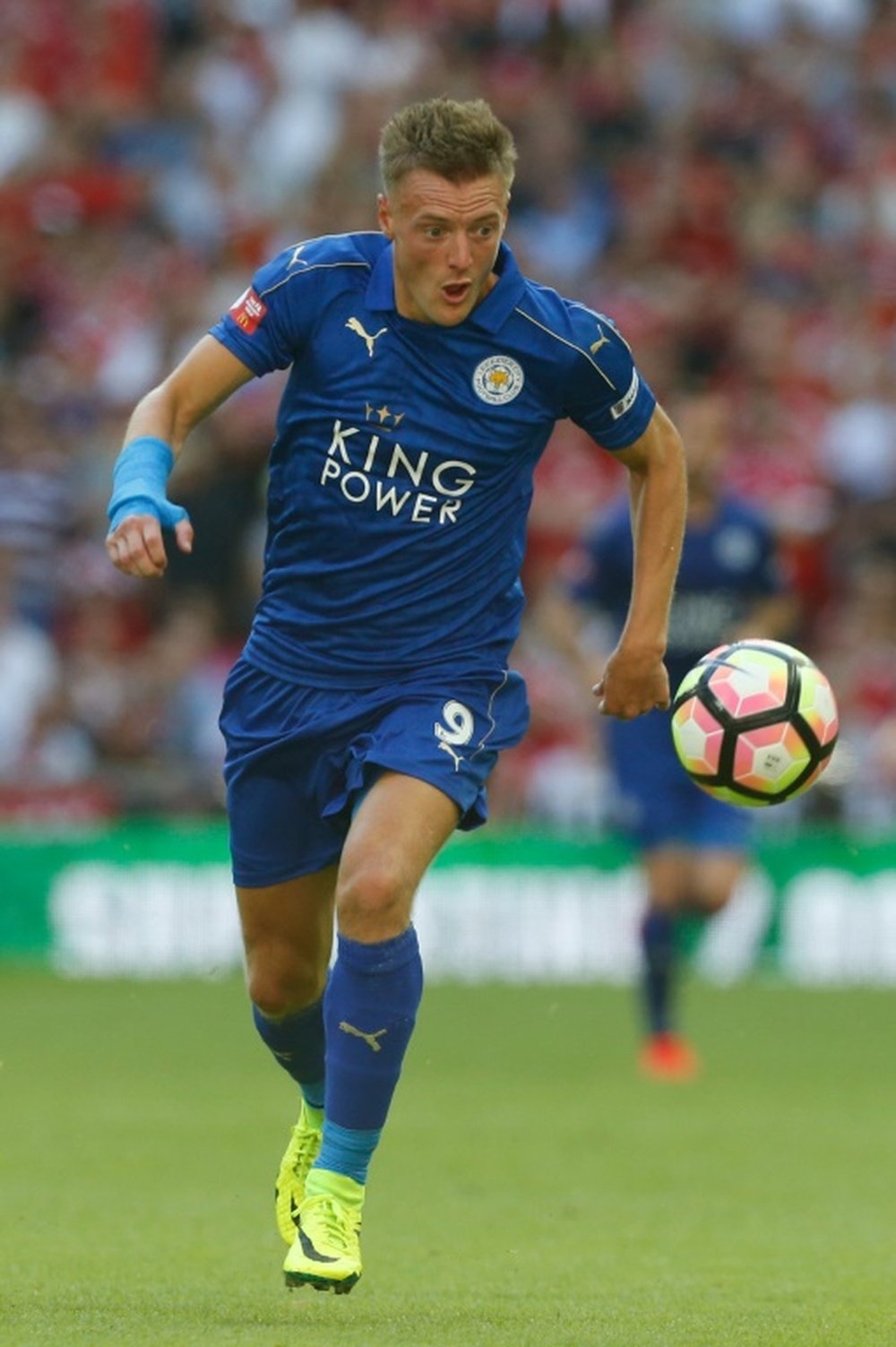 Vardy has revealed a number of strange pre-match habits in his book. AFP