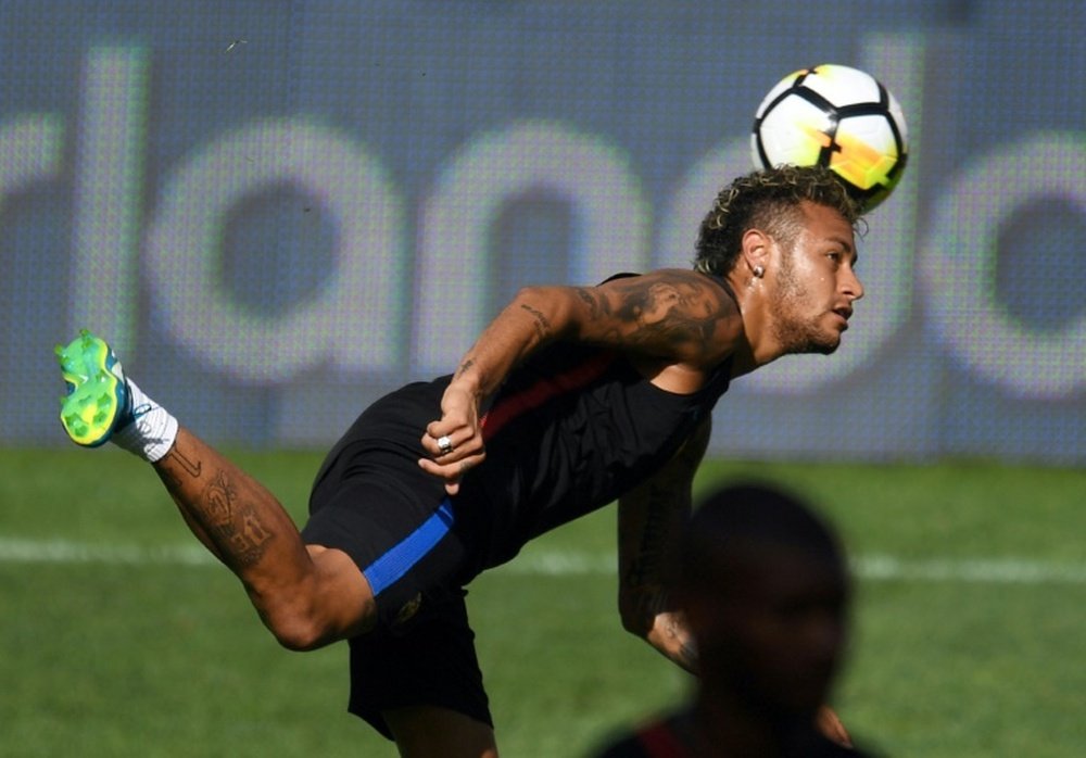 Negativos con Neymar. AFP