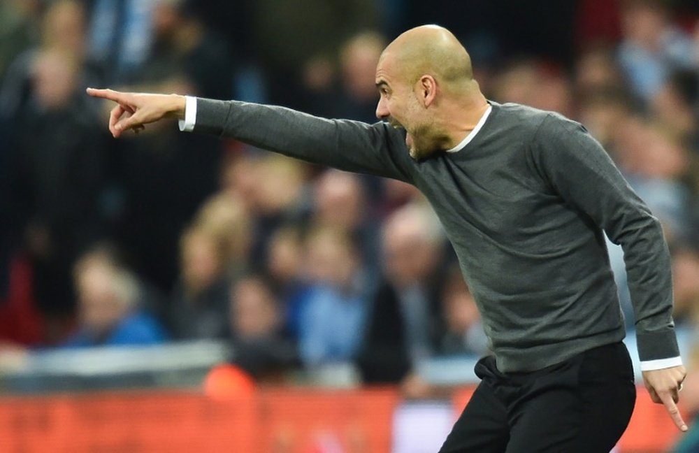 Pep Guardiola tiene claro quién quiere en cuartos. AFP/Archivo