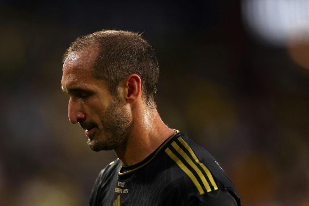 Chiellini won nine consecutive Serie A titles between 2012 and 2020.AFP