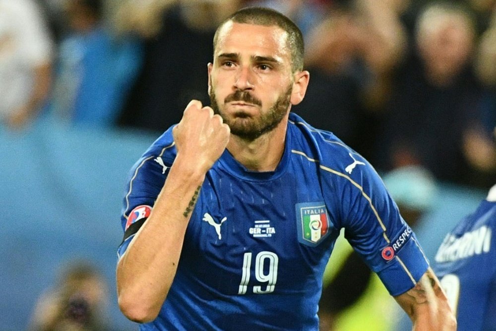 Bonucci had other plans. AFP