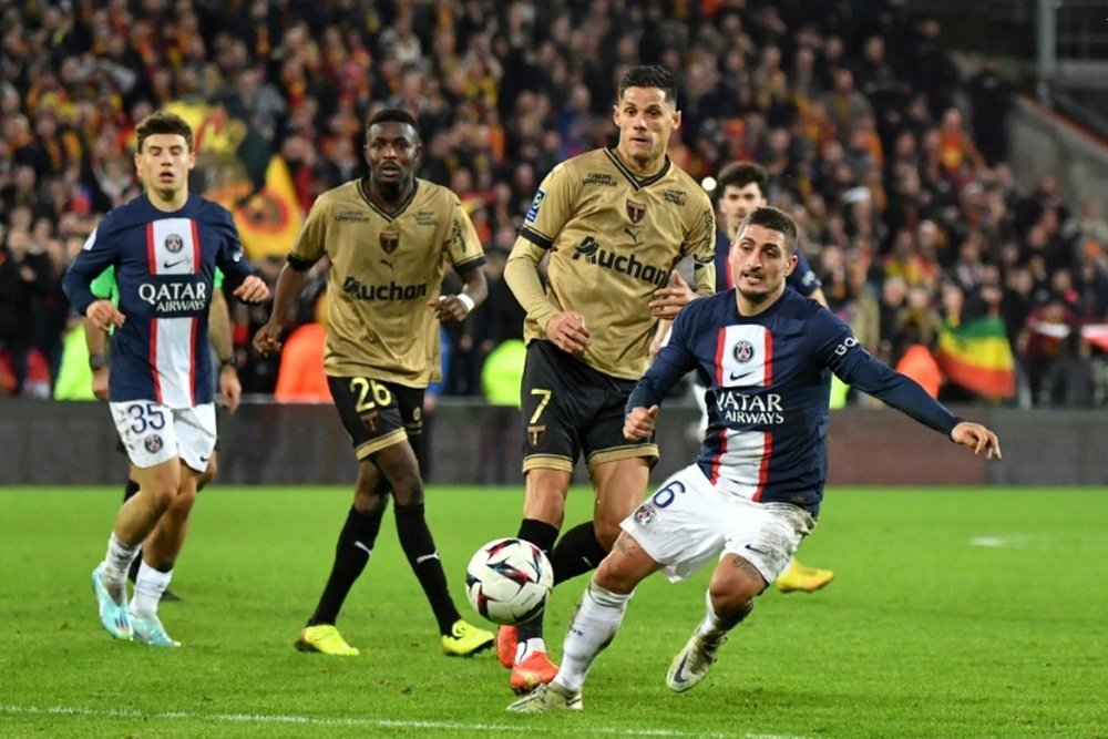Verratti is set to end an 11-year spell at PSG. AFP