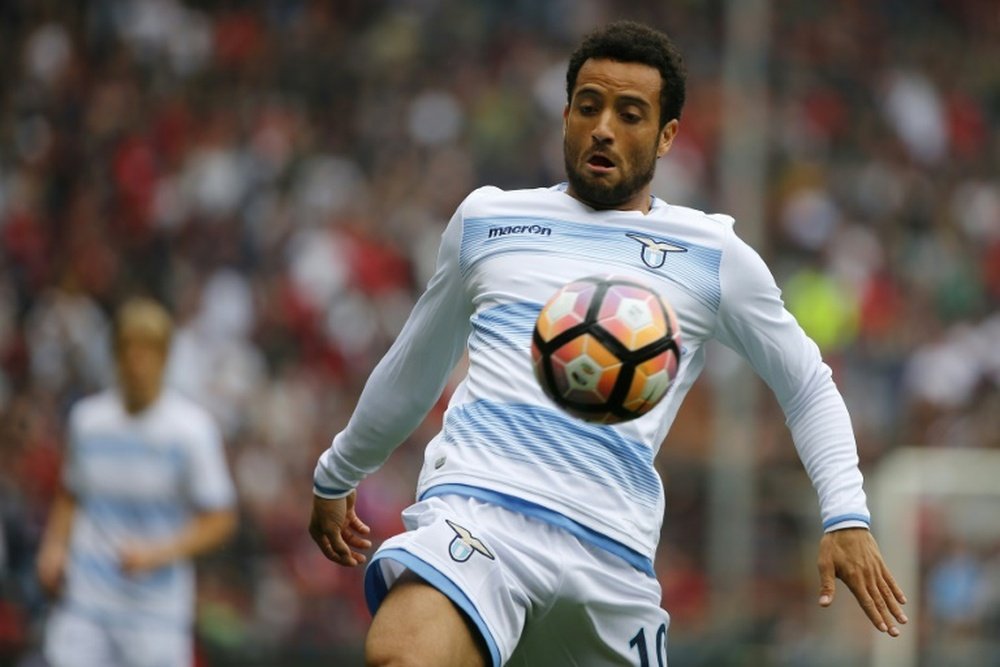 Felipe Anderson revient à la Lazio. AFP