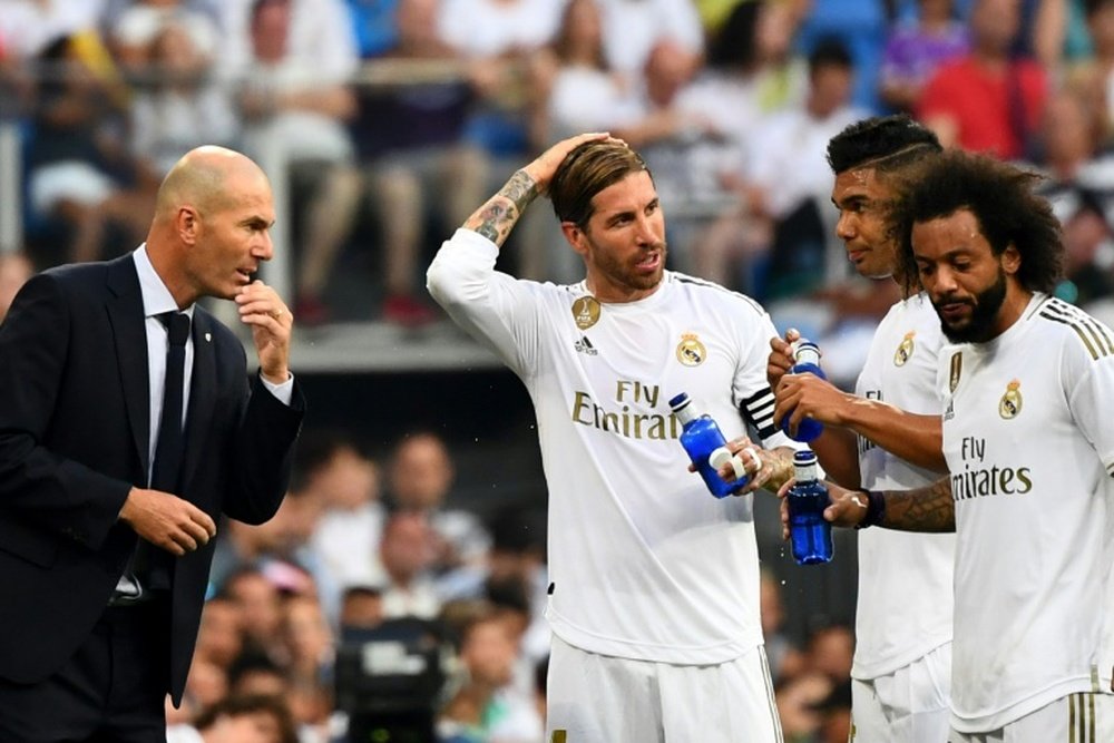Zidane ne connaît pas la défaite après la trêve. AFP