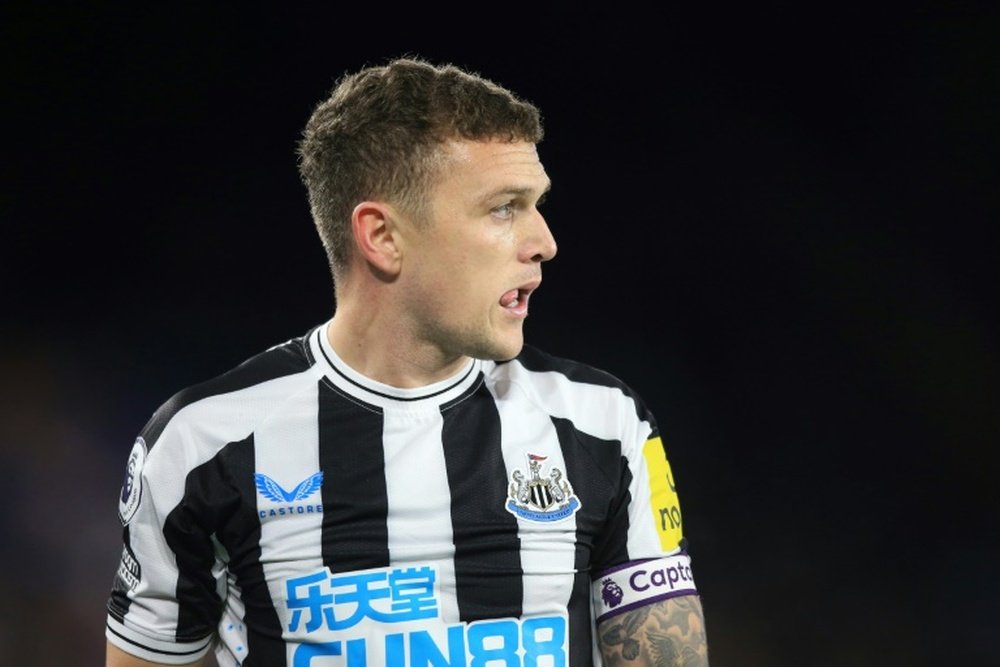 Trippier is back in full training at Newcastle. AFP