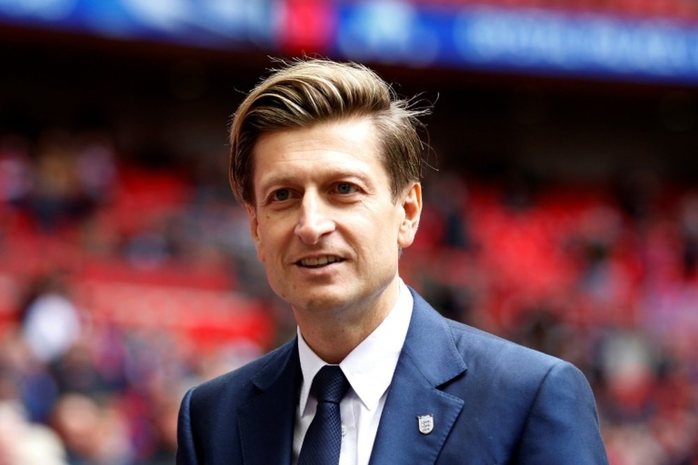 Palace chairman Steve Parish criticized the transfer market. AFP