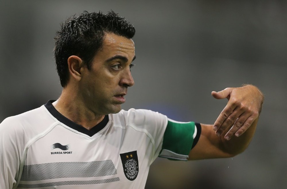 Xavi was expected to retire. AFP