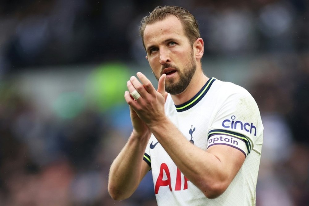 Harry Kane could be on way to Spain. AFP