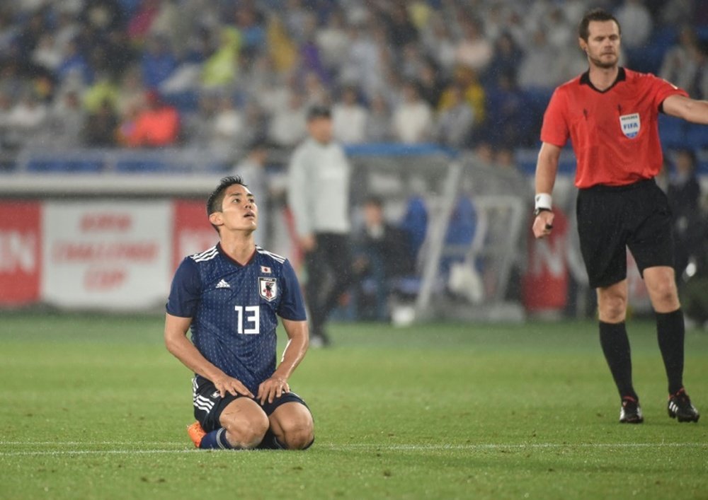 Japan are in the wins. AFP