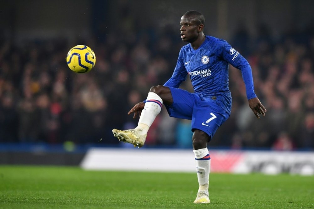 Lampard ferme la porte à un départ pour Kanté. AFP