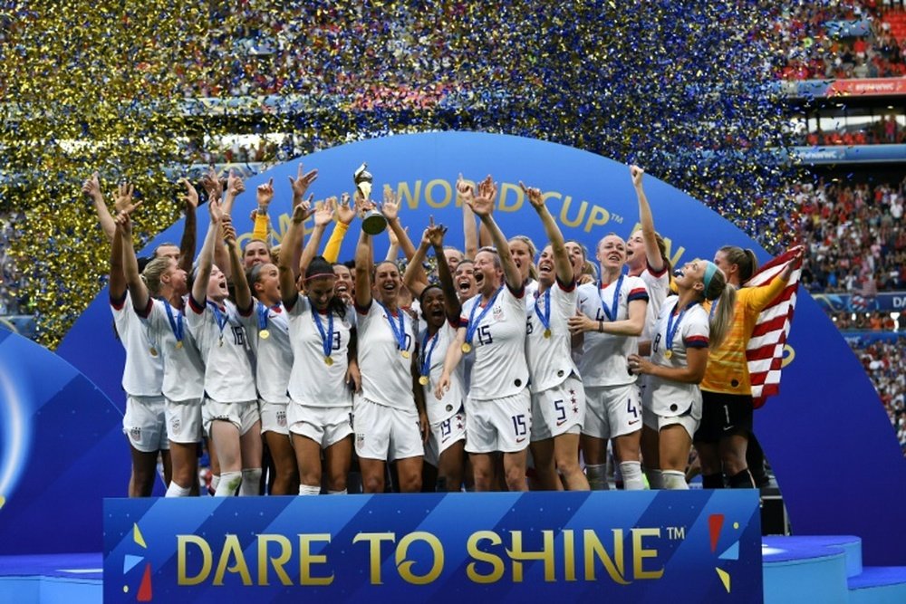 Más de mil millones de personas vieron el Mundial Femenino. AFP
