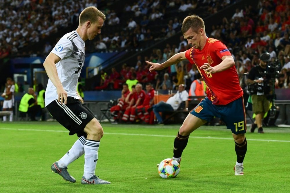 Dani Olmo poderia ter ido ao Lyon. AFP