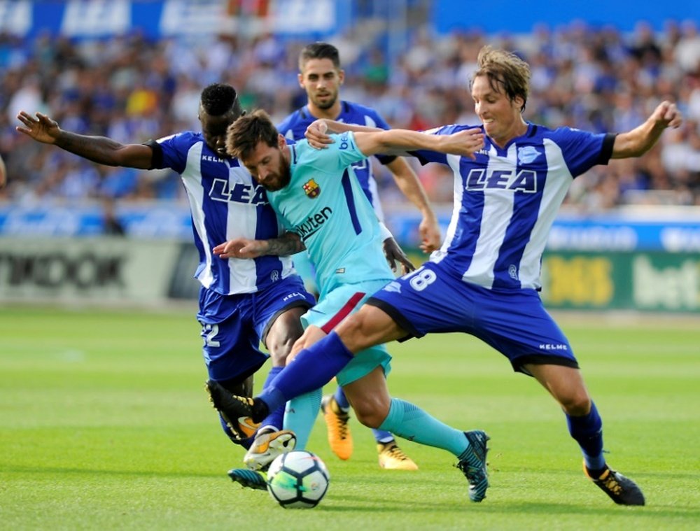 Barcelona responded perfectly to Messi penalty miss, says Rakitic. AFP