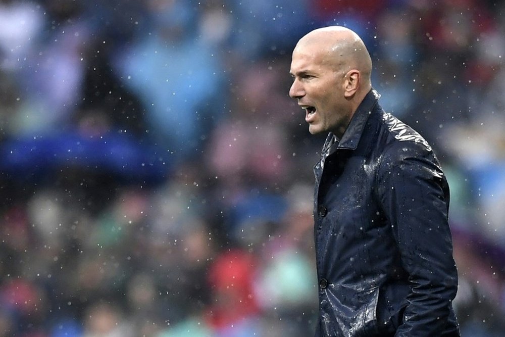 Zidane sidesteps exit talk. AFP