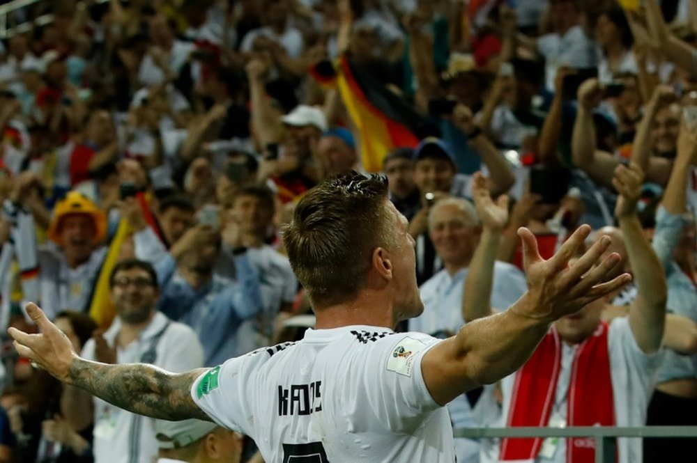 Kroos saved Germany's World Cup dreams. AFP