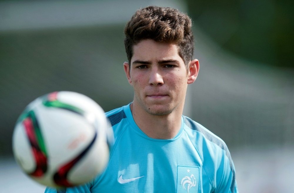 Luca Zidane, son of Zinedine Zidane, is goalkeeper for the Real Madrid youth team