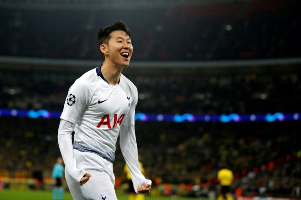 Son a réalisé un rêve en jouant contre CR7. AFP