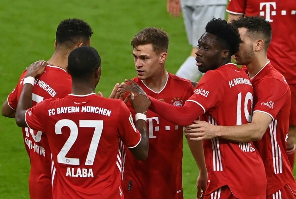 El Bayern mete la directa hacia el título. AFP