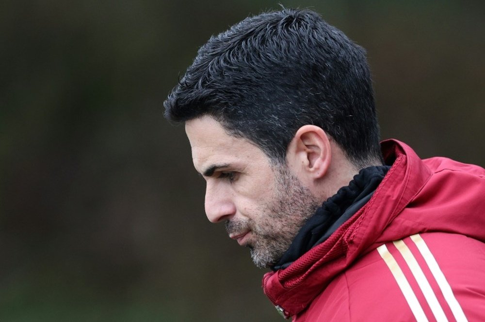 Pour Arteta, Arsenal va devoir faire un sans faute pour remporter le titre. AFP