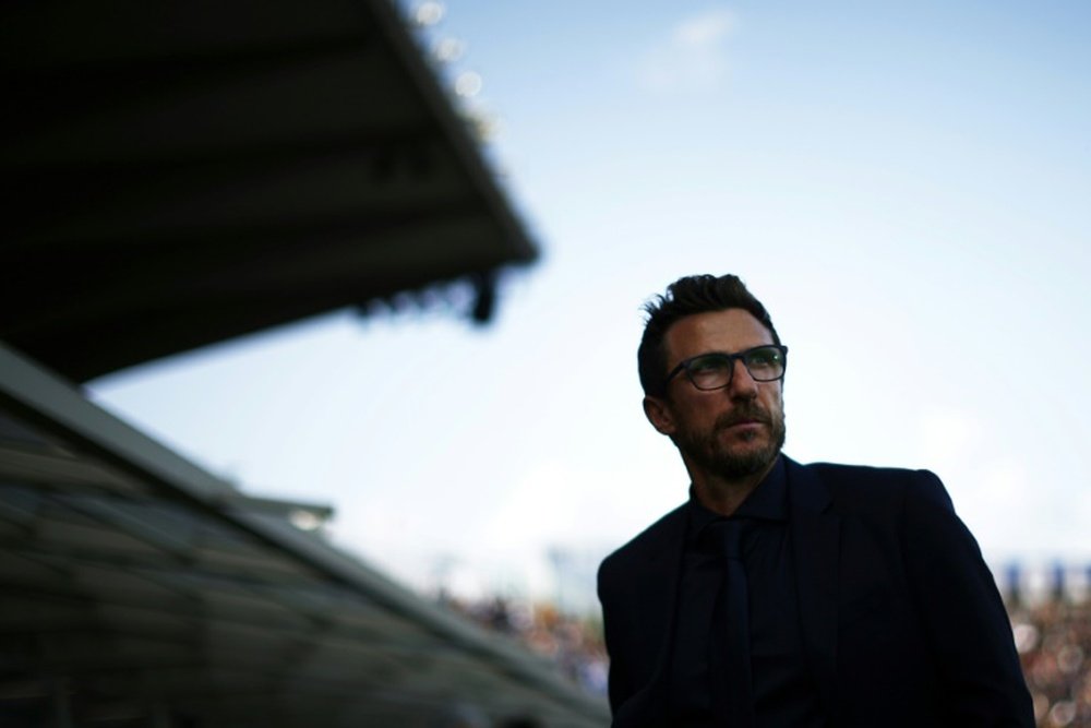 El entrenador de la Roma elogió el fútbol español. AFP