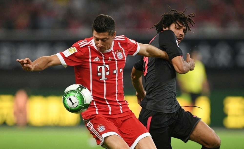 El Bayern está inmerso en la pretemporada. AFP
