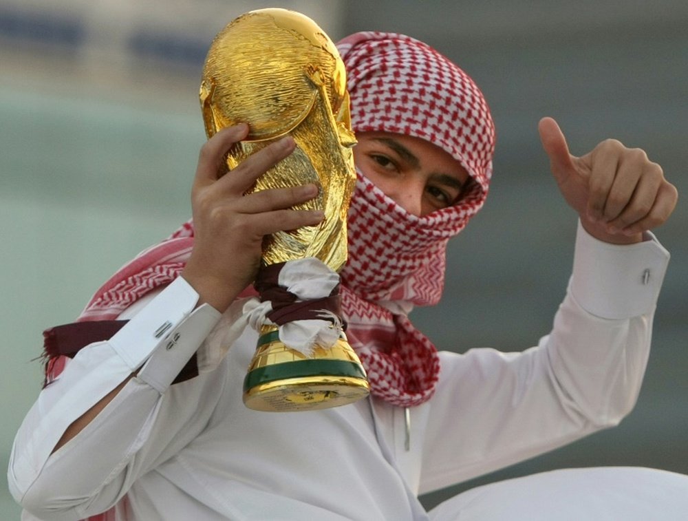 Qatar will host the football World Cup in 2022. AFP