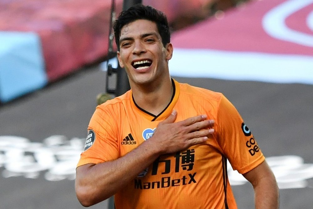 United also join bid for Raul Jimenez. AFP