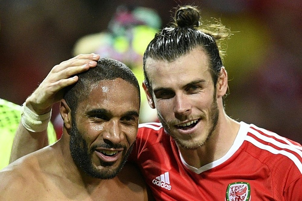 Williams and Wales at Euro 2016. AFP