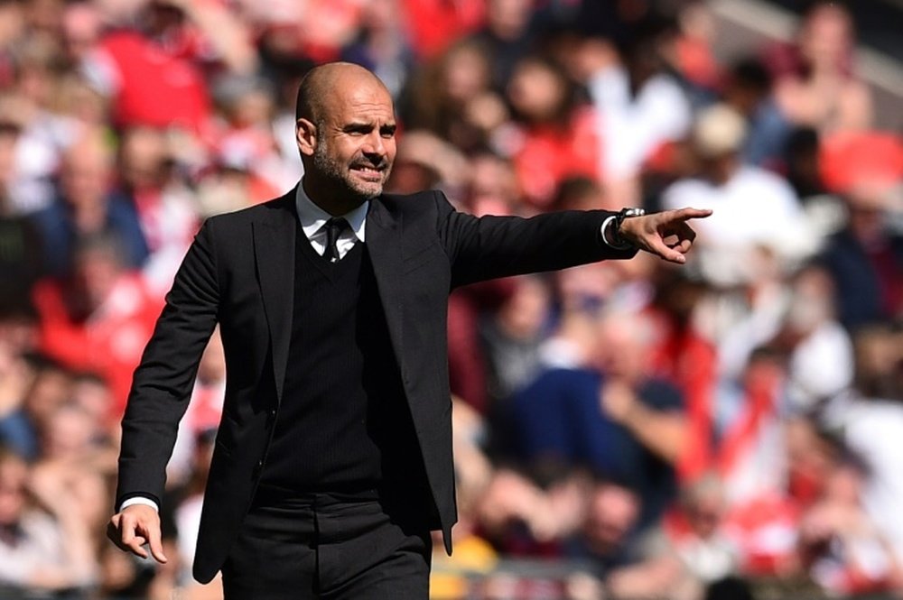 Guardiola wants two right-backs and two left-backs. AFP