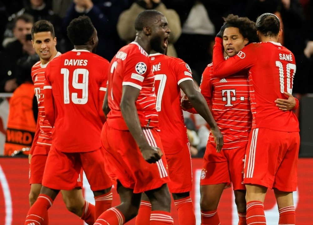Choupo-Moting with the opener. AFP