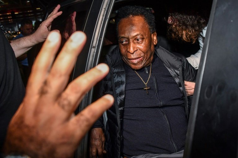 El estado de salud de Pelé es delicado. AFP/Archivo