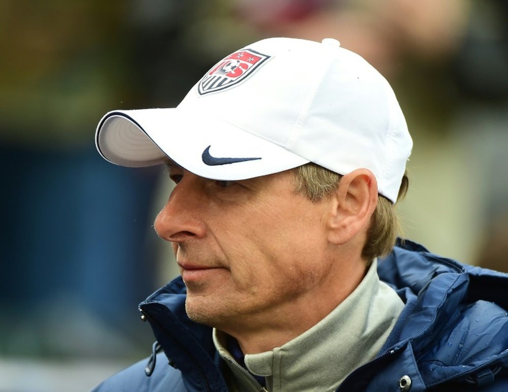 Jürgen Klinsmann parece haber olvidado sus orígenes. AFP
