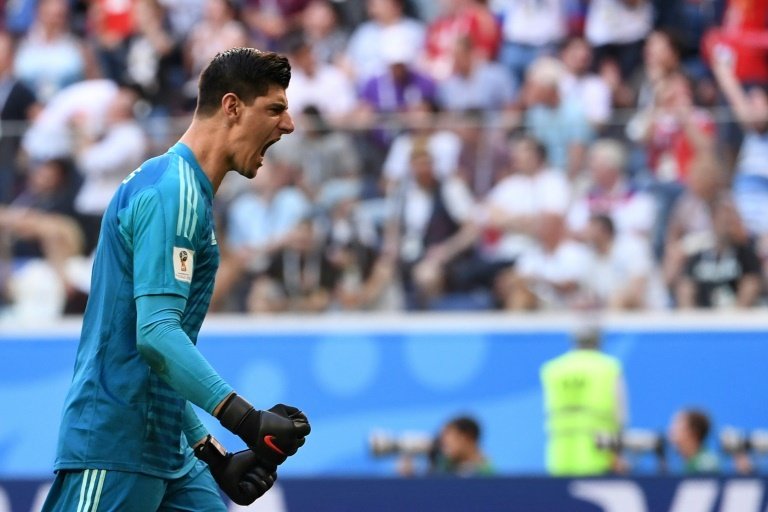 Courtois is moving back to Madrid. AFP