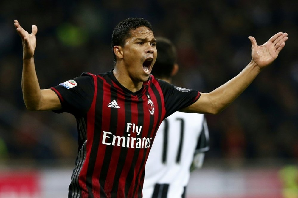 Bacca insists his time at AC Milan was a personal success. AFP