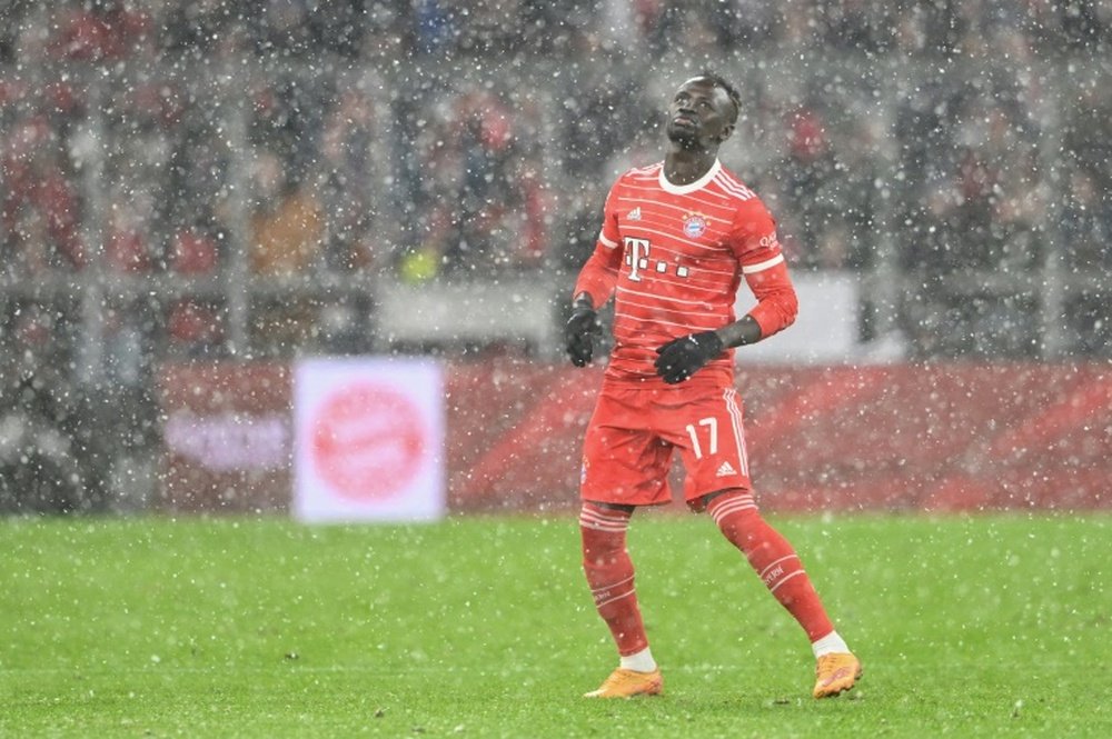 El Bayern suspendió a Mané tras agredir a Sané. AFP
