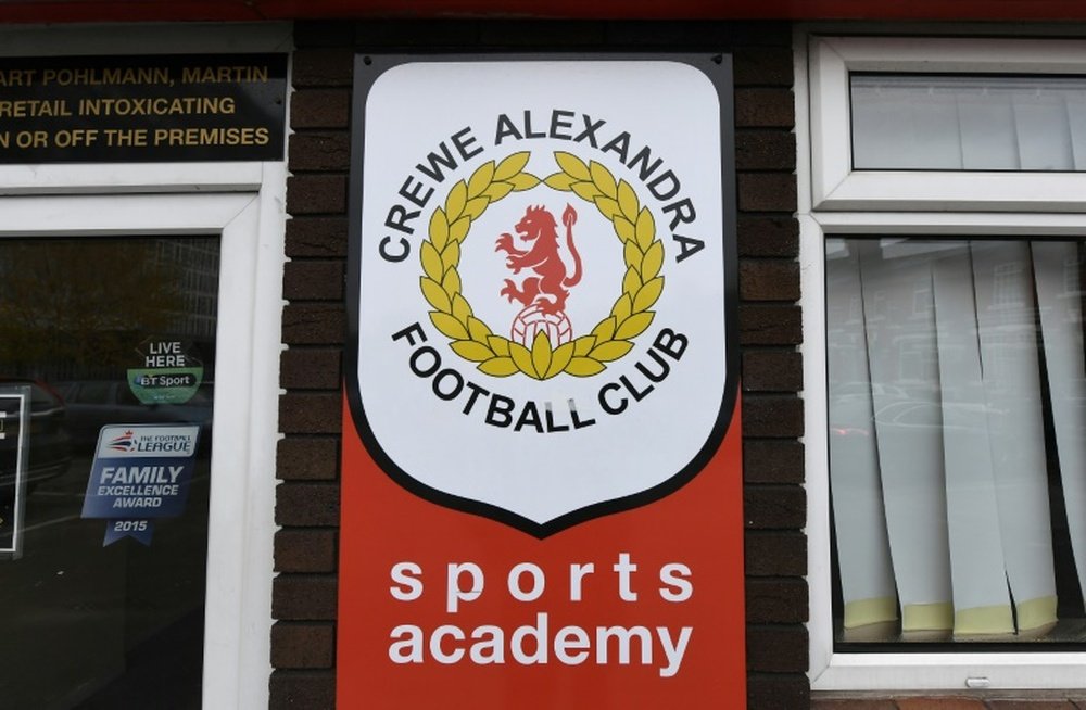 It's more bad news for Crewe. AFP