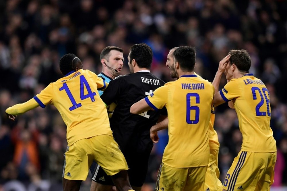 El árbitro del Real Madrid-Juventus pitará la final de la FA Cup. AFP