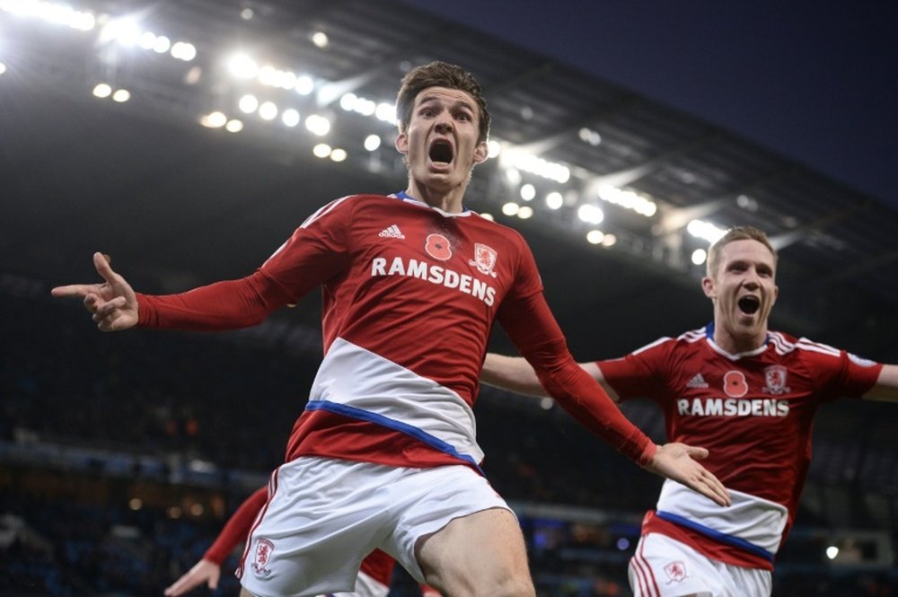 De Roon is expected to leave Teesside this summer following Boro's relegation. AFP