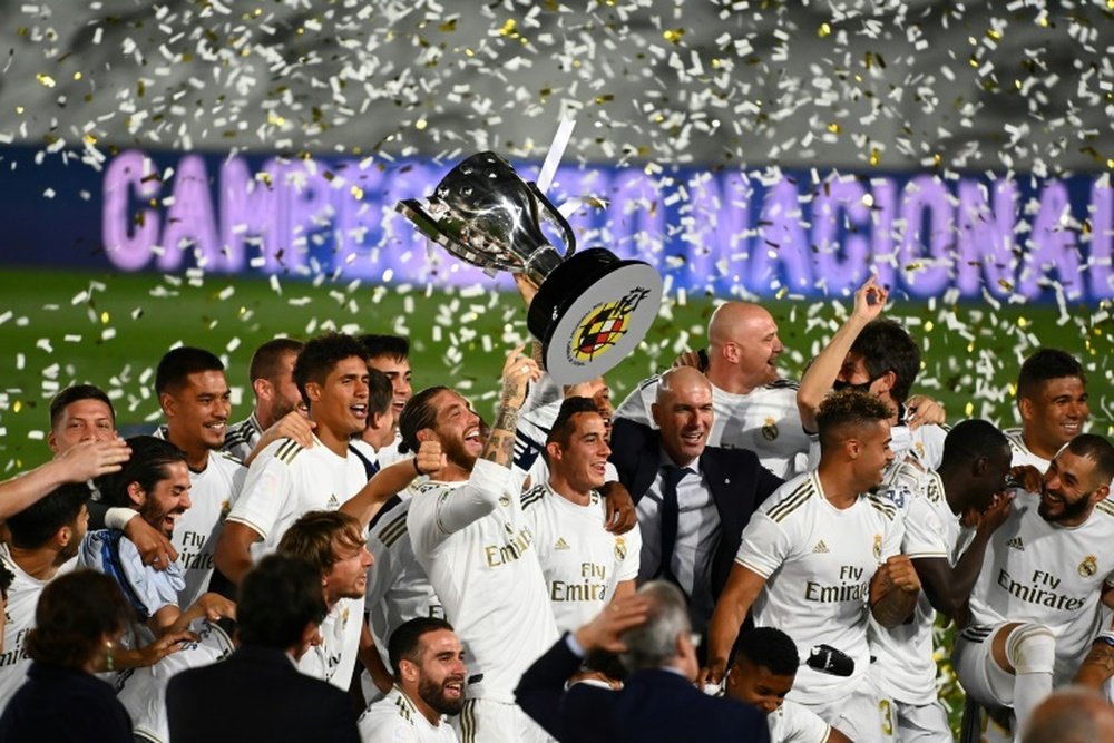 Real Madrid alcança uma incrível marca. AFP
