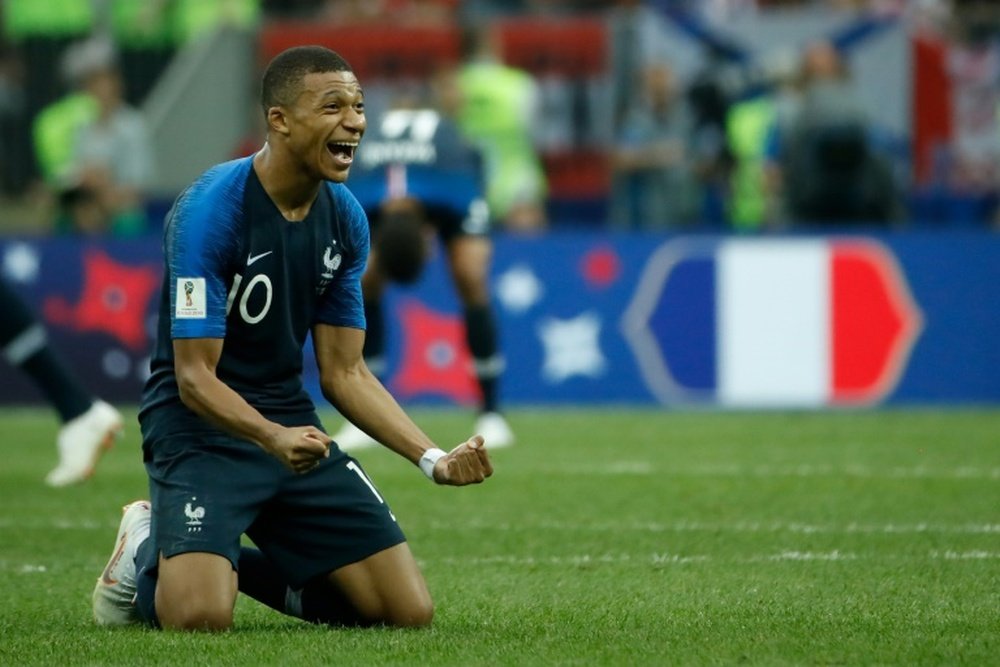France beat Croatia 4-2 to be names World Cup champions. AFP
