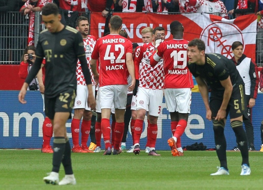 Los jugadores del Mainz quieren hacer historia. AFP