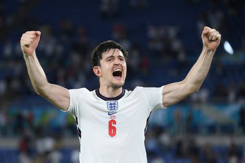 Harry Maguire spoke ahead of the big final. AFP