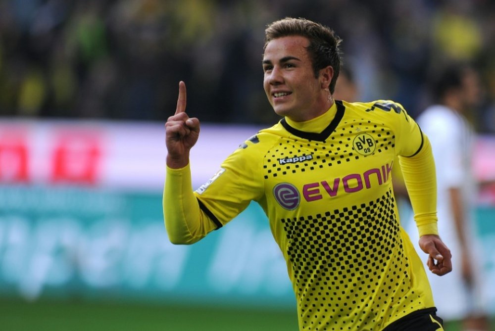 Mario Gotze enjoyed a successful spell at Borussia Dortmund from 2009-2013. AFP