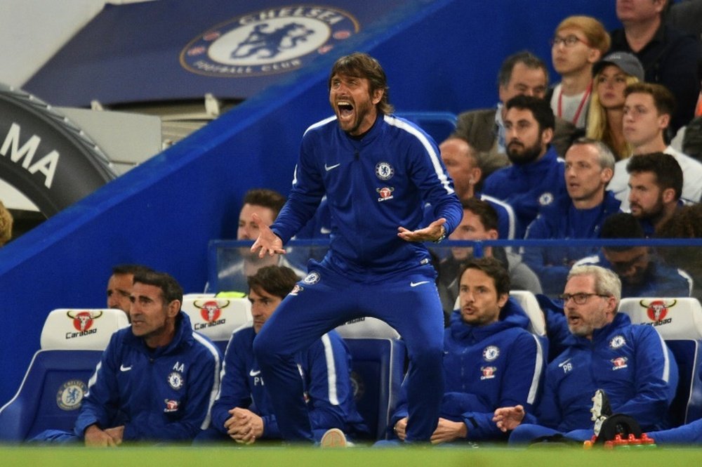 Conte's future has been a talking point. AFP