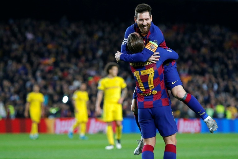 Les buts de Messi et Cristiano en phase finale de Champions League