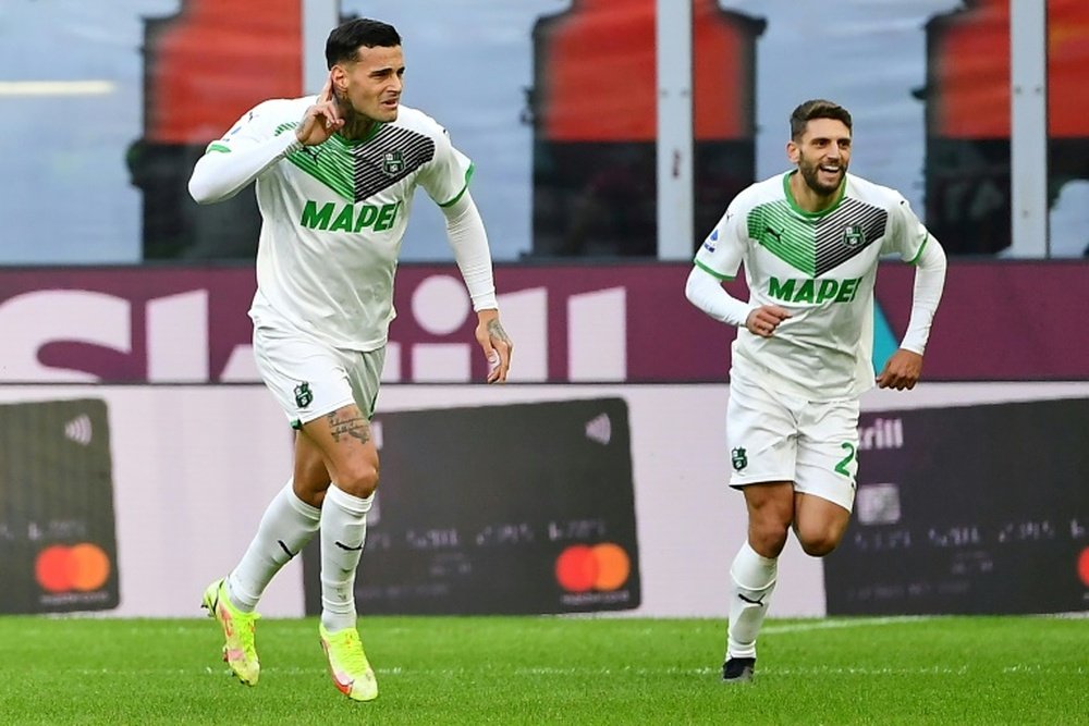 El Sassuolo, la mina de oro de la Serie A. AFP