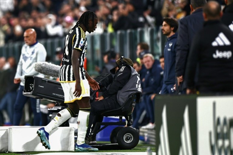 Juventus are keen to loan Moise Kean out for the rest of the season. AFP